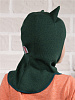 14501 / Шлем-шапка Кот темно-зеленый