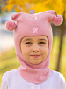 1401/ Шлем-шапка Принцесса бледно-розовый